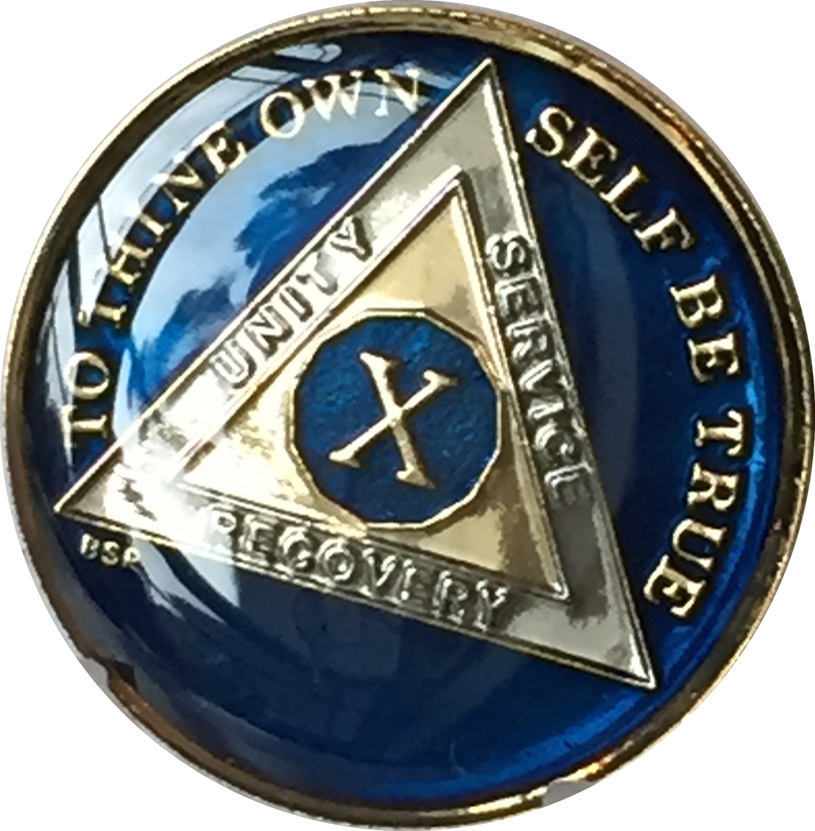 TriPlate AA Medallions By Bright Star Press Midnight Blue Classic Bla