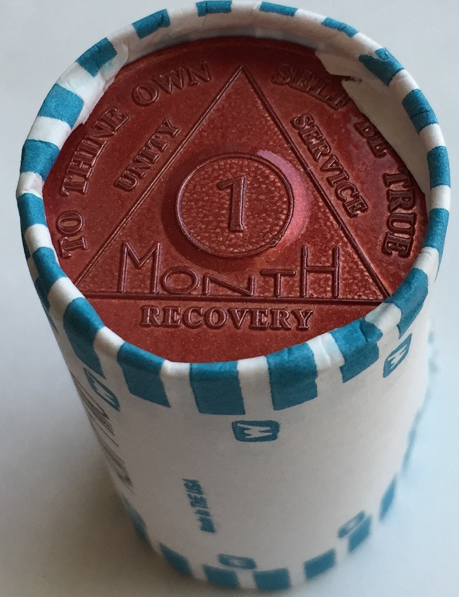 1 Month AA Medallions 30 Day Sobriety Chips RecoveryChip 1-month-aa-medallions-30-day-sobriety-chips-recoverychip