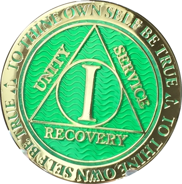 Reflex Green AA Medallions