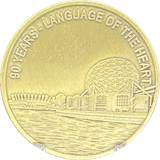 International Convention 2025 - 90 Years Language Of The Heart Bronze AA Medallion