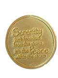 Sailboat Sailing Ocean Color Serenity Peace Within The Storm Medallion Coin