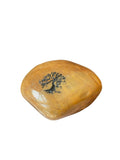 Tree of Life Engraved Inspirational Pocket Stone Carmel Natural River Polished Rock