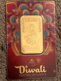PAMP Suisse 1 oz Diwali Gold Bar – Limited Edition Lakshmi Design (999.9 Fine Gold)