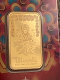 PAMP Suisse 1 oz Diwali Gold Bar – Limited Edition Lakshmi Design (999.9 Fine Gold)