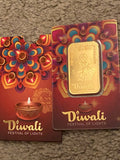 PAMP Suisse 1 oz Diwali Gold Bar – Limited Edition Lakshmi Design (999.9 Fine Gold)