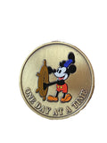 Steamboat Willie One Day At A Time Medallion Public Domain Mickey Mouse Serenity Prayer Coin