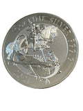 2021 U.K. £10 Valiant St. George and the Dragon 10 oz .9999 Fine Silver Coin