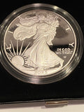 2025 W Proof American Silver Eagle West Point Box COA 1 oz .999 Fine Silver