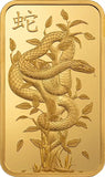 2025 PAMP Suisse 1 oz Gold Bar Lunar Legends White Snake