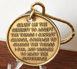 Camel One Day At A Time Key Chain Tag Medallion Chip AA Alcoholics Anonymous - RecoveryChip