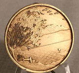 Serenity Lake Prayer Bronze Medallion Chip Coin AA Alcoholics Anonymous NA - RecoveryChip