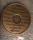 Alcoholics Anonymous 24 Hour Recovery Coin Chip Medallion Medal Token AA Hours - RecoveryChip