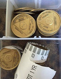Bulk Lot Of 20 30 40 or 50 60 70 80 90 or 100  AA Chips Alcoholics Anonymous Medallions Bronze Any Month Or Year - RecoveryChip