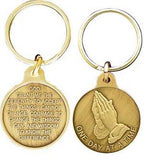 Serenity Prayer Praying Hands One Day At A Time AA Keychain Key Chain  ODAAT - RecoveryChip