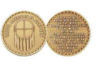 Native American In Recovery Medallion Coin Bronze Sobriety Chip - RecoveryChip