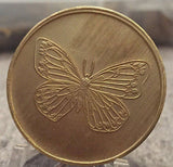 Serenity Prayer Bronze Medallion AA Alcoholics Anonymous Chip Coin Recovery Qt 1 - RecoveryChip