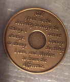 Alcoholics Anonymous 24 Hour Recovery Coin Chip Medallion Medal Token AA Hours - RecoveryChip