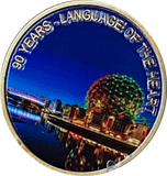 International Convention 2025 - 90 Years Language Of The Heart AA Medallion COLOR