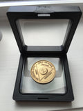 Black Diamond AA Medallion Display Sobriety Chip Challenge Coin Holder Stand - RecoveryChip