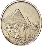 Bulk Lot of 25 Camel In The Desert With Pyramids Medallion Sobriety Chip