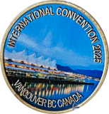 International Convention 2025 - 90 Years Language Of The Heart AA Medallion COLOR