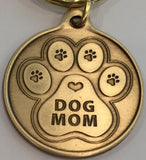 Dog Mom - A True Friend Dog Pet Keychain RecoveryChip Design - RecoveryChip