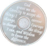 20 Year .999 Fine Silver AA Medallion 30x3mm Size
