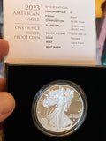 American Eagle 2023 One Ounce Silver Proof Coin San Francisco S 1oz Fine Silver Box COA