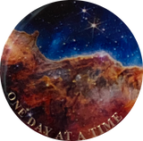 Webb Telescope Carina Nebula Medallion One Day At A Time NASA Coin