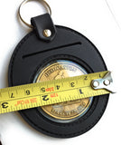 Challenge Coin Large Universal Fit Black Silicone Holder Keychain - RecoveryChip