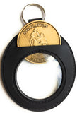 Challenge Coin Large Universal Fit Black Silicone Holder Keychain - RecoveryChip