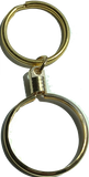 Keychain AA Medallion Holder For Recovery Mint Tri-Plate Chips Gold Plated - RecoveryChip