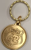 Rule 62 - Don't Take Yourself Too Damn Serious AA Medallion Keychain - RecoveryChip