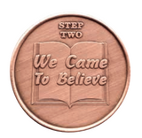 Copper Sobriety Step Medallions Steps 1 2 3 4 5 6 7 8 9 10 12 AA NA 12 Step Programs - RecoveryChip