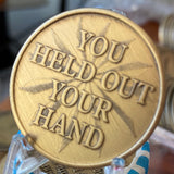 You Held Out Your Hand And Changed My Life Medallion Coin
