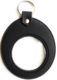Challenge Coin Large Universal Fit Black Silicone Holder Keychain - RecoveryChip
