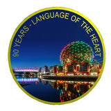 International Convention 2025 - 90 Years Language Of The Heart AA Medallion COLOR