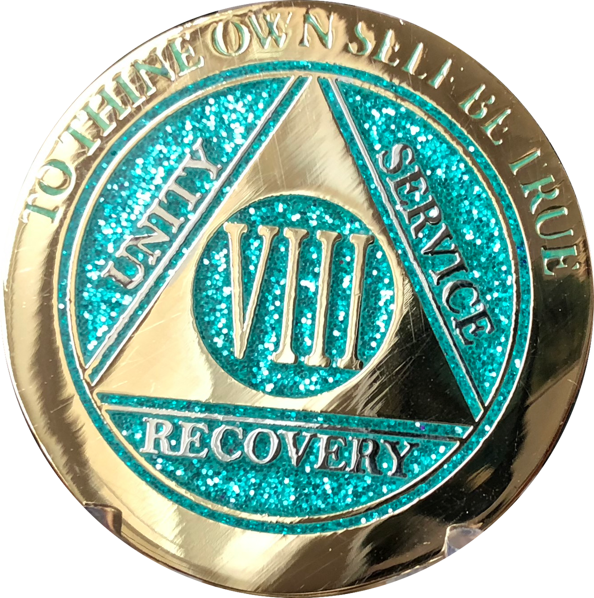 Aqua and Green AA Medallions – Tagged 