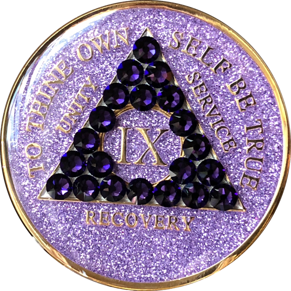 Crystallized AA Medallions
