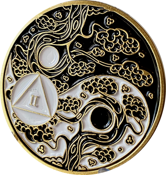 Tree of Life and Ying Yang AA Medallions