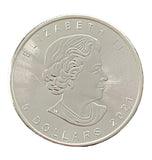 2021 Royal Canadian Mint Maple Leaf 1oz .9999 Fine Silver Coin