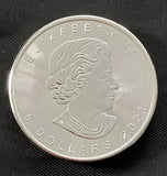 2021 Royal Canadian Mint Maple Leaf 1oz .9999 Fine Silver Coin