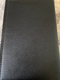 AA Big Book Cover Vinyl Leather Feel Medallion Holder Serenity Prayer Black Color