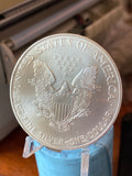 2002 American Silver Eagle 1 oz .999 Fine Silver BU Coin