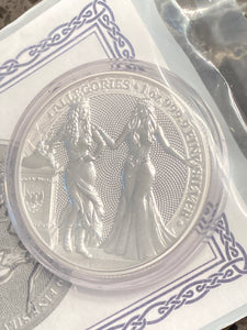 2020 Germania Allegories 1 Oz .999 Fine Silver Coin Italia