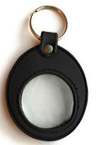 1 Year Elegant Black AA Medallion With Silicone Keychain Holder