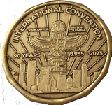 Wendells International Convention 2025 - 90 Years Language Of The Heart AA Medallion