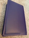 AA Big Book Cover Leather Feel Vinyl Medallion Holder Serenity Prayer Purple Color