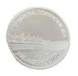 .999 Fine Silver International Convention 2025 - 90 Years Language Of The Heart AA Medallion