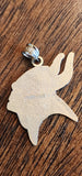 1993 Minnesota Vikings Viking Head Pendant – Solid 10K Gold – Vintage NFL Jewelry 2.48g